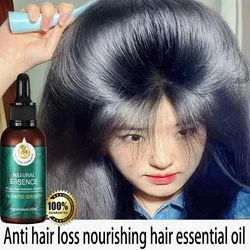 Hair Fast Growth And Hair Care Essential Oil Natural Ginger Hair Regrowth Products Serum Mild Non Irritating Hair Loss Care