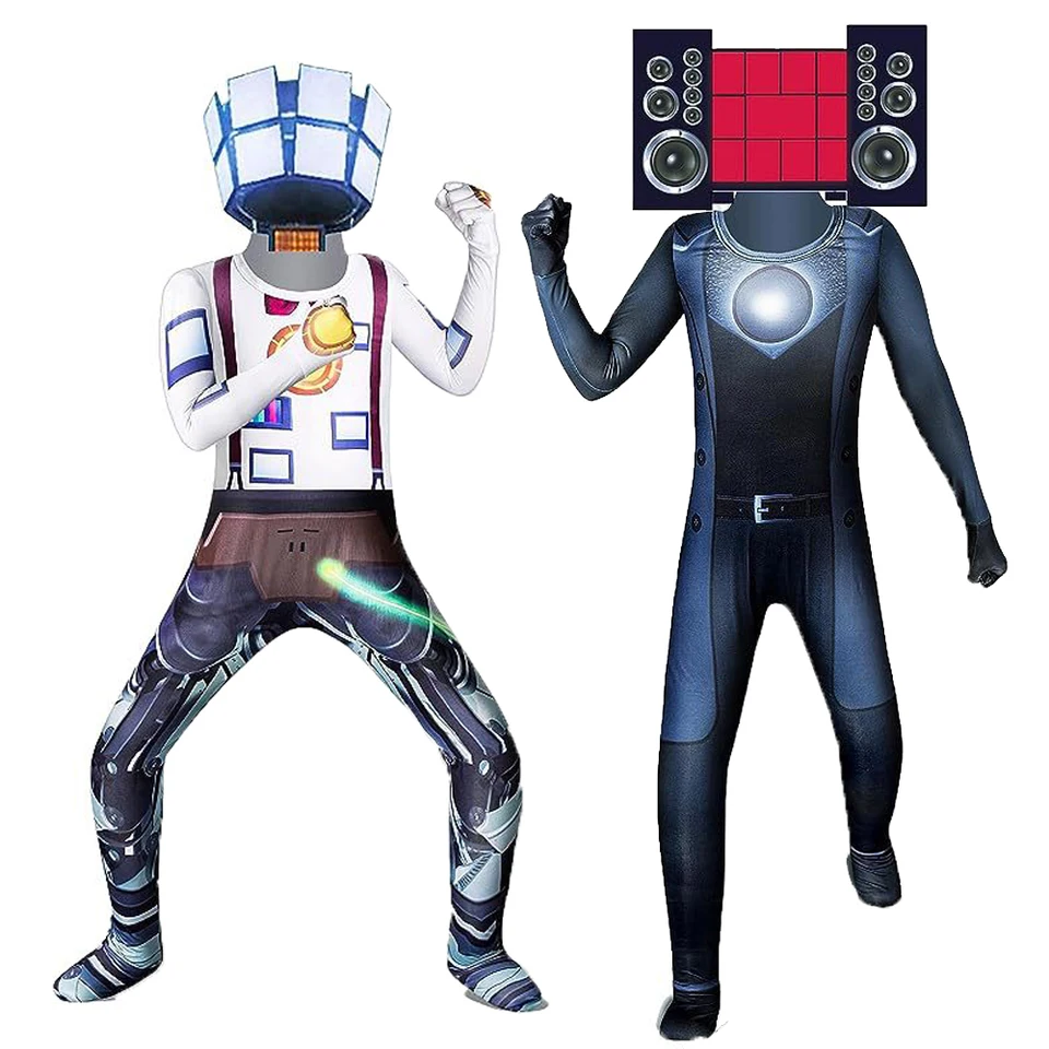 スキビディトイレ着ぐるみコスチューム130ハロウィン仮装タイタン