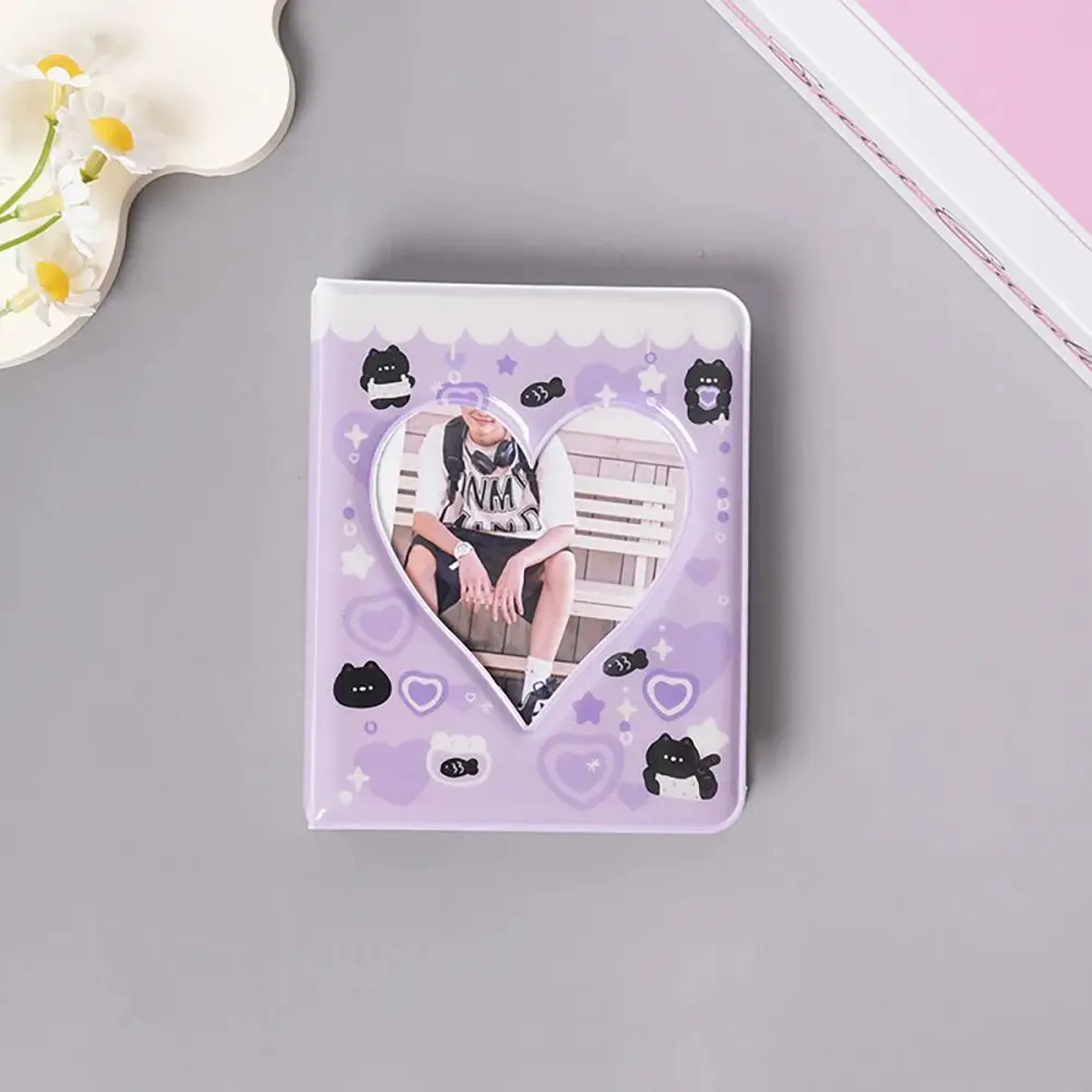 Photo album 1 36 Card/3-inch Love Polaroid Photo Storage Book Starry Sky Card Transparent inner Page Collection Album