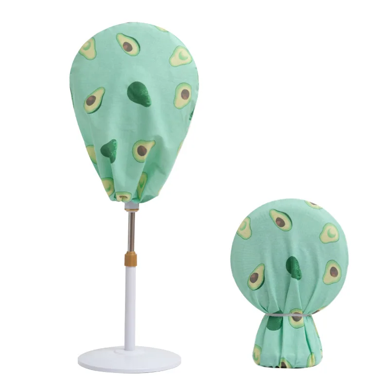 Household Cotton Linen Electric Fan Cover Dust Cover For Floor Type Printed Dustproof Protection Finger Protector ZH396