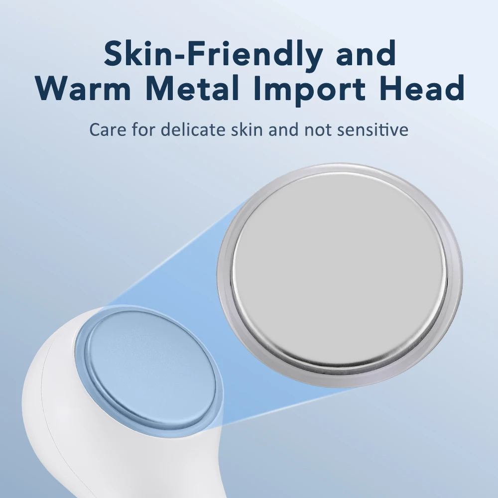 Electric Hot and Cold Facial Beauty Device Facial Hammer Skin Care Rejuvenation Ice Compress Beauty Instrument for Pore Tighten