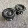 1Pairs GHXAMP 3.5 Inch Subwoofer Hifi Speaker Unit Fiberglass Woven Basin Low-frequency Strong and Authentic 1