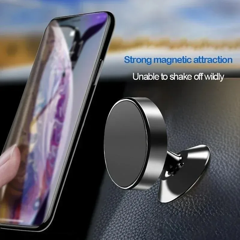 Universal 360° Rotating Magnetic Metal Car Phone Holder Stand