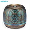 500ml Aroma Diffuser Bronze Metal Aromatherapy Diffuser for Essential Oil 7 Color Fragrance Lamp Humidifier for Baby Office Home 1