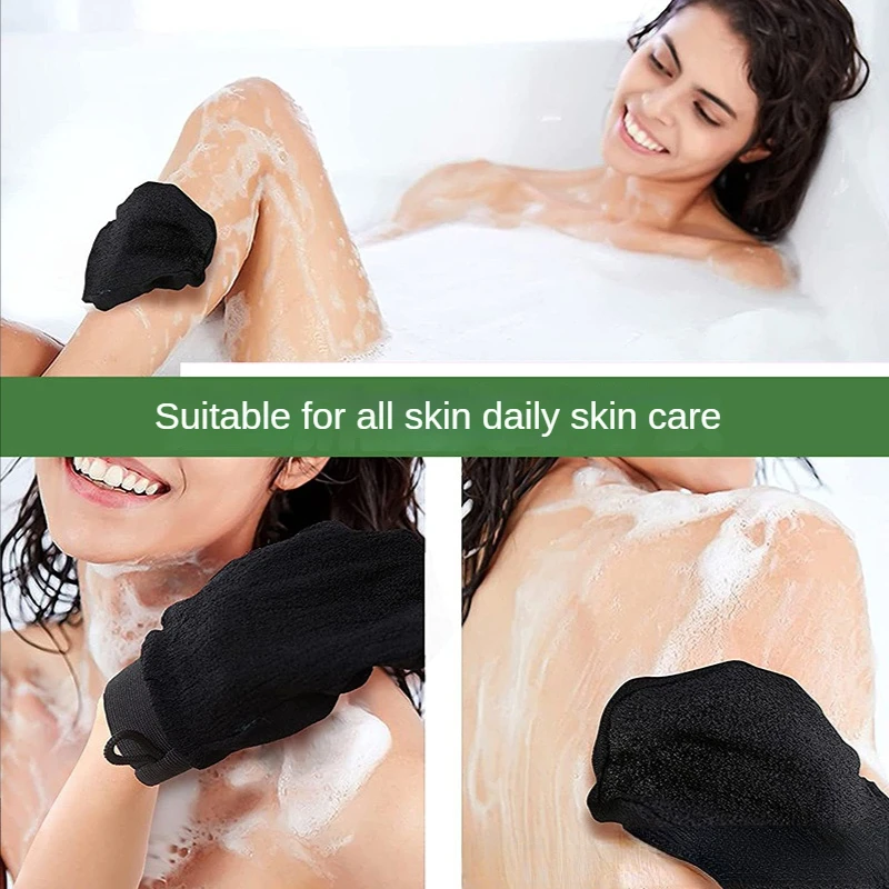 1pc Hammam Shower Thicken Bath Magic Peeling Glove Exfoliating Tan Removal Kessa Bathing Cleaning Products Body Scrubber 3