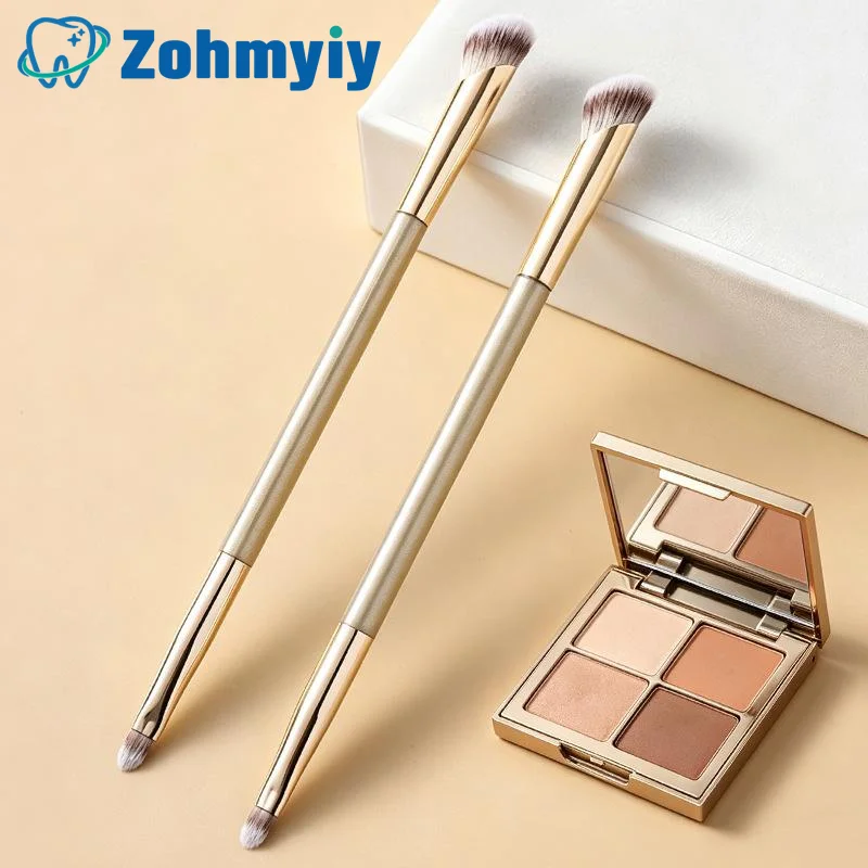 1 set di pennelli per il trucco, pennello morbido e soffice per ombretto, pennello per correttore, pennello per fard, strumento di bellezza, pennello per trucco - immagine 4