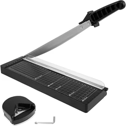 High-Precision A4 Paper Trimmer Guillotine Cutter with R4 Corner Rounder (1 Set)