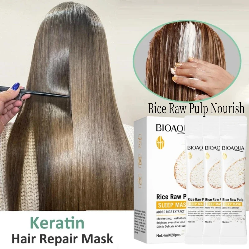 Hair Mask Magical Keratin 5 Seconds Repair Damaged Frizzy Hair