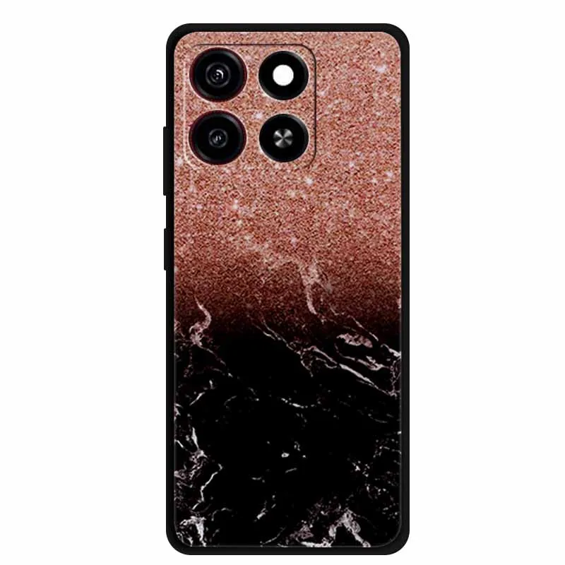 Marble Astronaut Shockproof TPU Soft Silicone Phone Case - 6.75