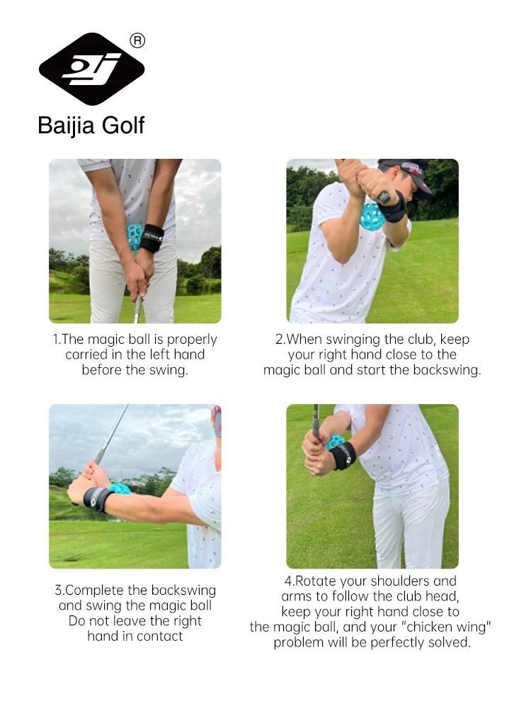 Golf Smart Ball Swing Trainer Golf Training Aid Ball Equipment Portable Golf Smart Ball Posture Correction Training For Beginner 5