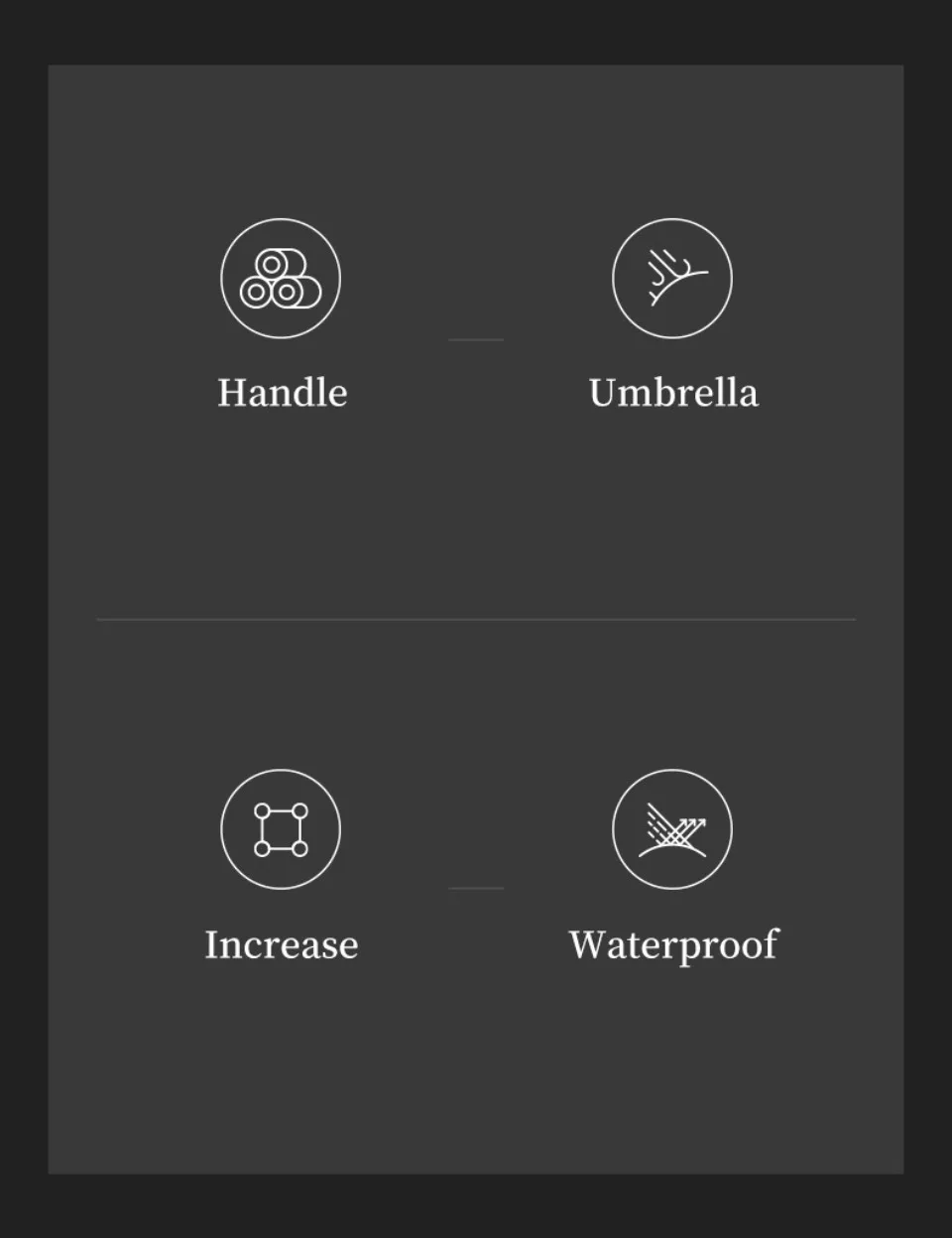 Description Picture 5 of itemWindproof 16 Bones Umbrella Big Size Long Handle Umbrella Whole Fiber Two People Wear Resistant and Anti Slip Business Umbrella