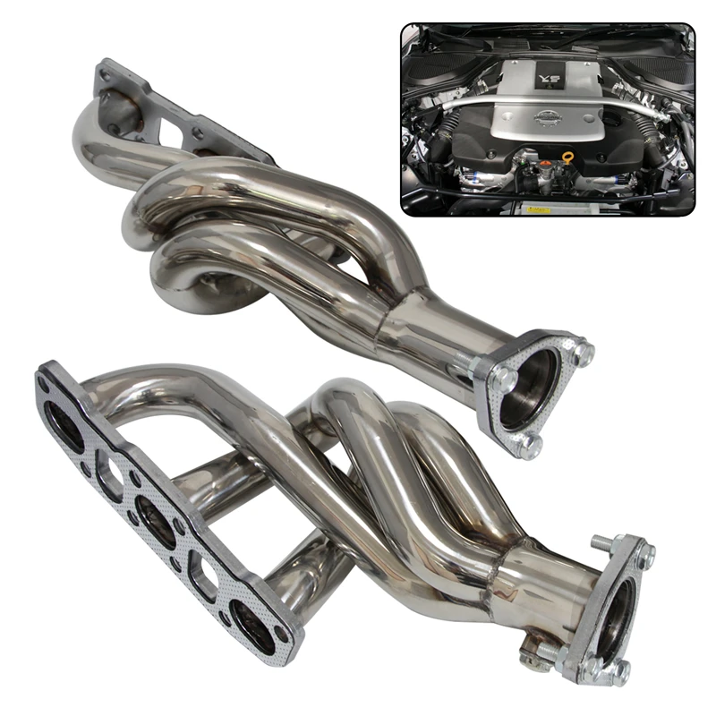 Performance Stainless Exhaust Manifolds Headers Fits for Nissan 350Z
