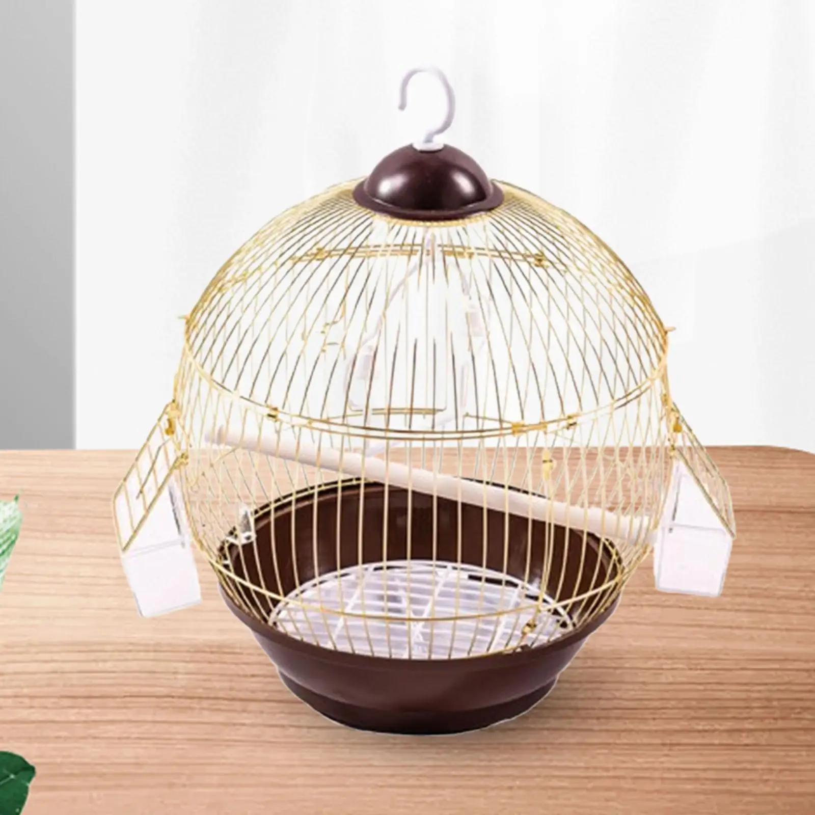 Birdcage with Food Bowl Hanging Indoor Accessories Stand Cage Hanging Cage for Parrot Small Birds Cockatiels Canary Cockatoos Birdcage with Food Bowl Hanging Indoor Accessories Stand Cage Hanging Cage for Parrot Small Birds Cockatiels Canary Cockatoos