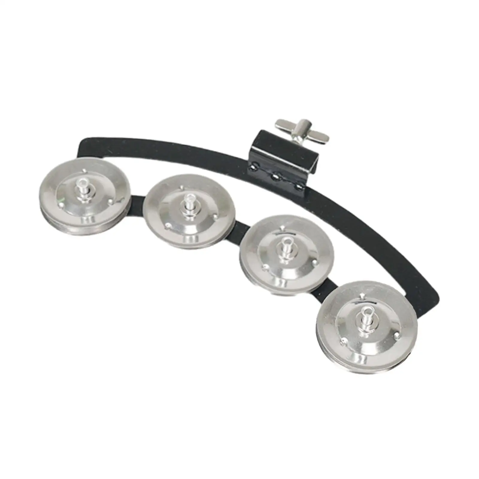 Percussion Instrument with Hi Hat Tambourine for Group Performances