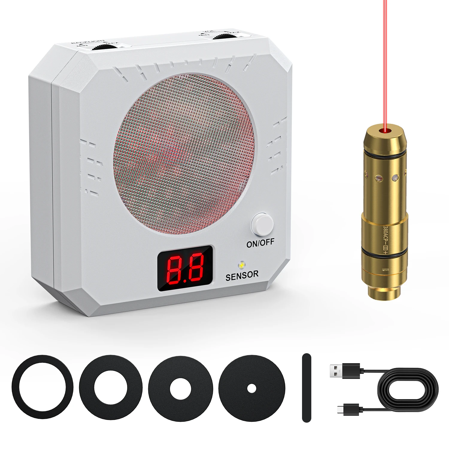 Electronic Target 380ACP Trainer Combination Set Trainer, Training Specific, Quickly Improve Accuracy