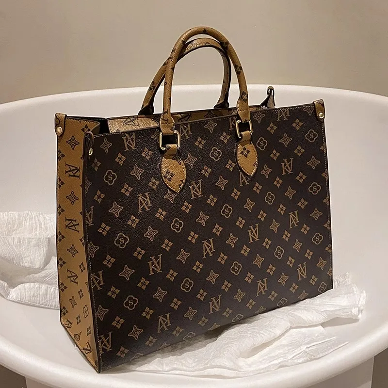 Shop Louis Vuitton DAMIER 2022 SS Monogram Casual Style A4 Leather