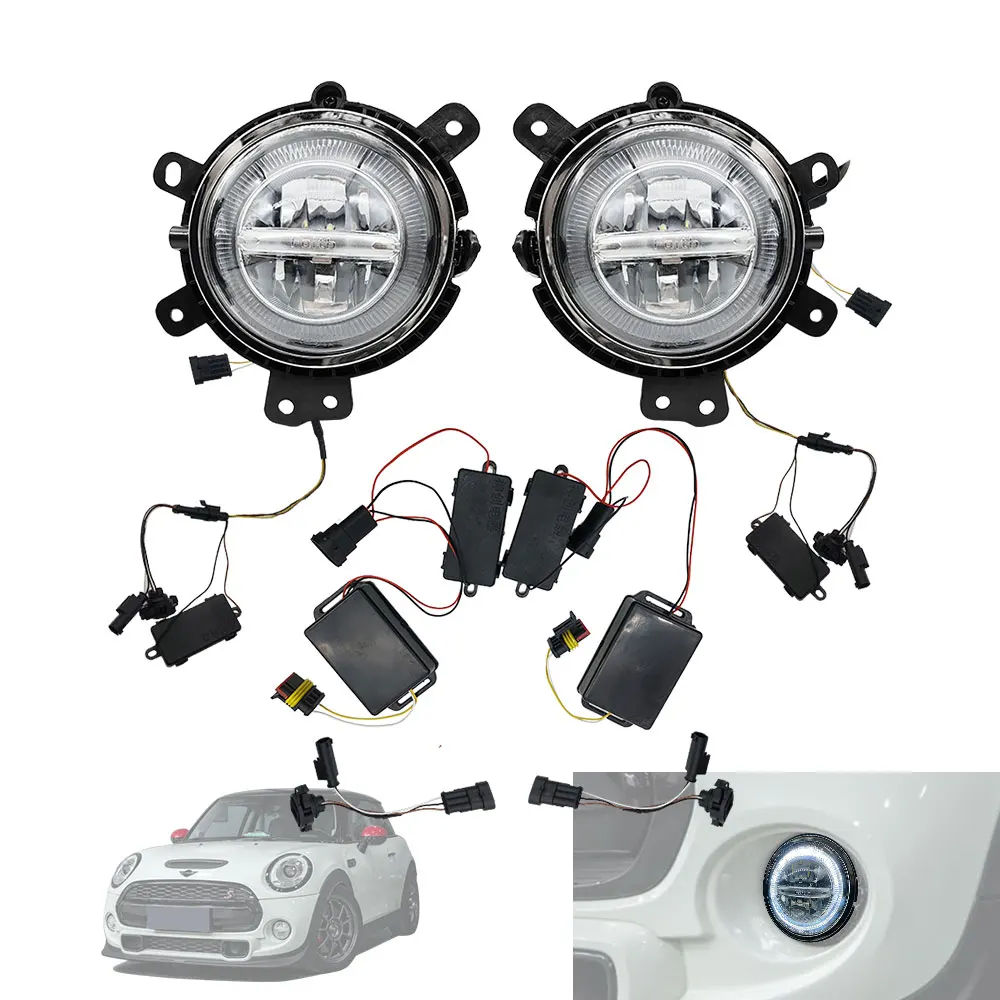 

2X For Mini Cooper F54 F55 F56 F57 Car LED Fog Daytime Running Light Lamp