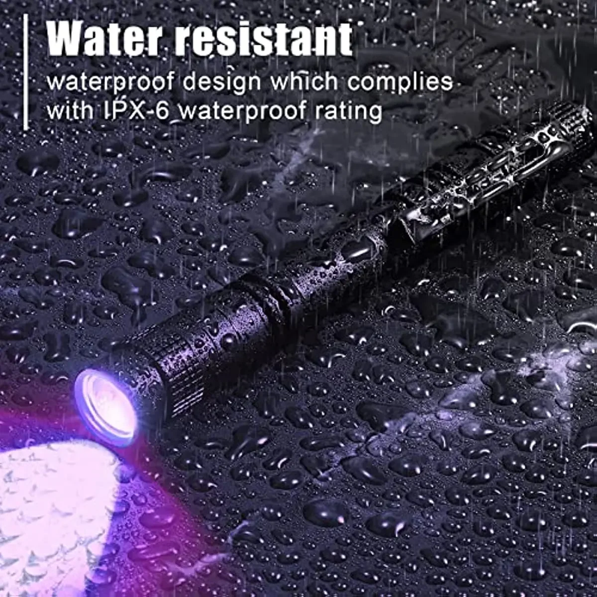 Description Picture 5 of item1/10/20 PCS Mini UV Flashlight Penlight UV Light White Light Portable Pen Lights Pocket Sized Torch Emergency Light Super Bright