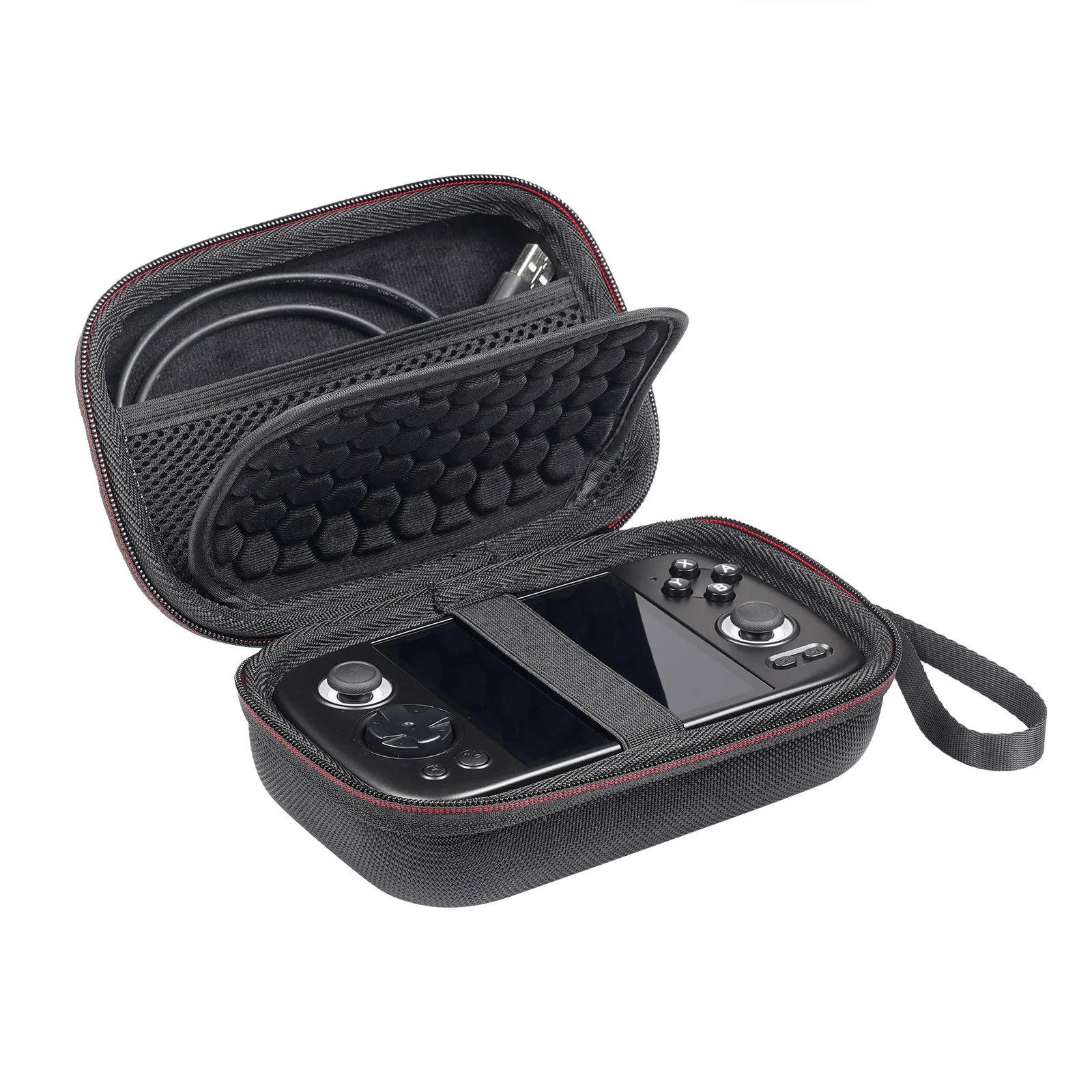Enhanced Product Title: Premium Anbernic Retro Console Storage Bag - Handheld Game Accessories Organizer