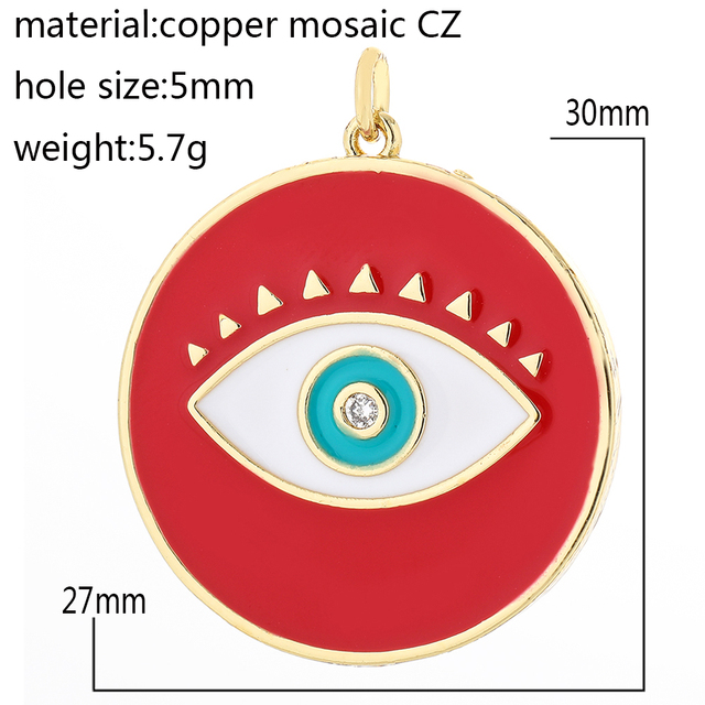 Blue Eye of Horus Designer Jewelry Charms Snake Eagle Pendant Charms for Jewelry Making Diy Earrings Bracelet Necklace