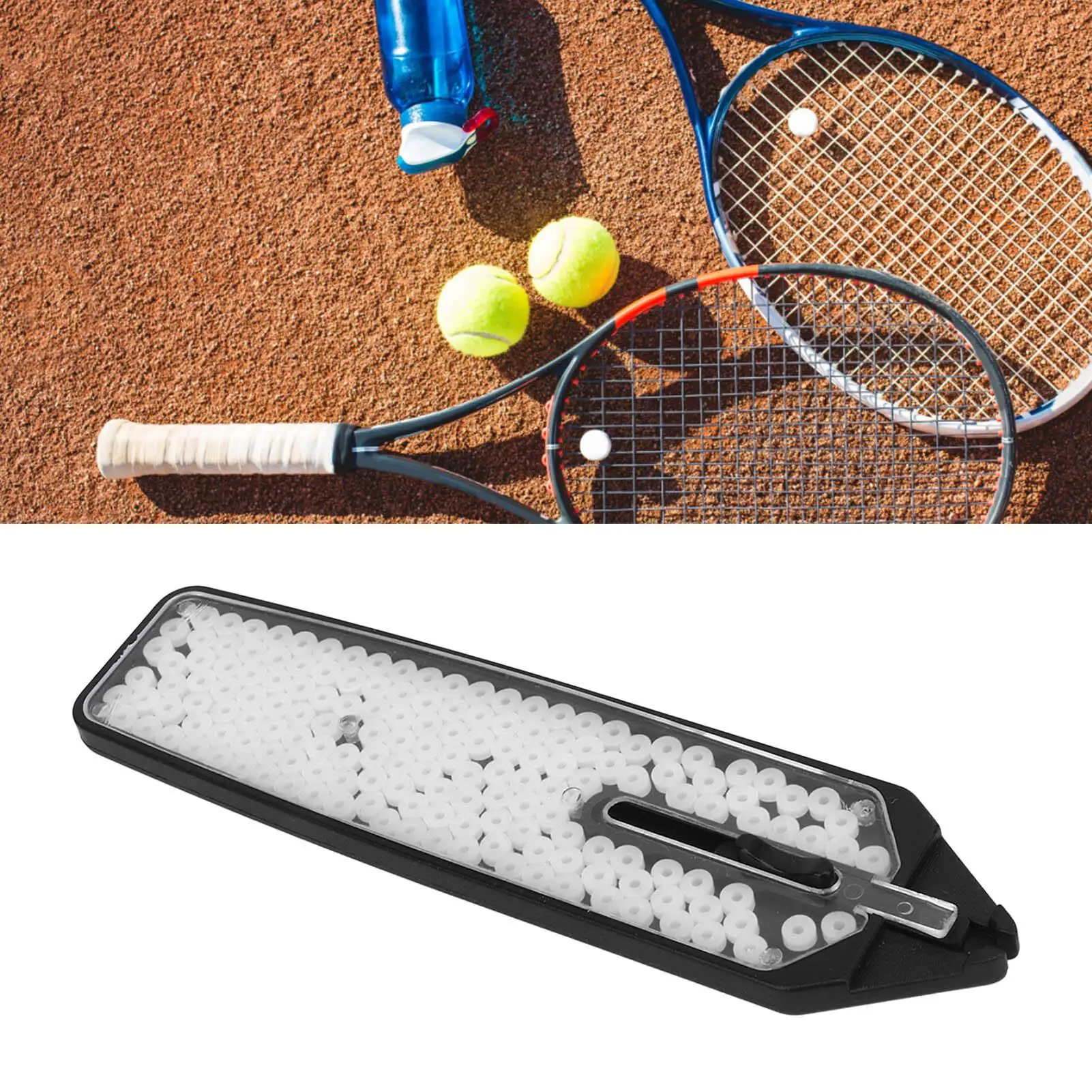Tennis Cross String Saver for squash Racket-Prevents Wear and Tear