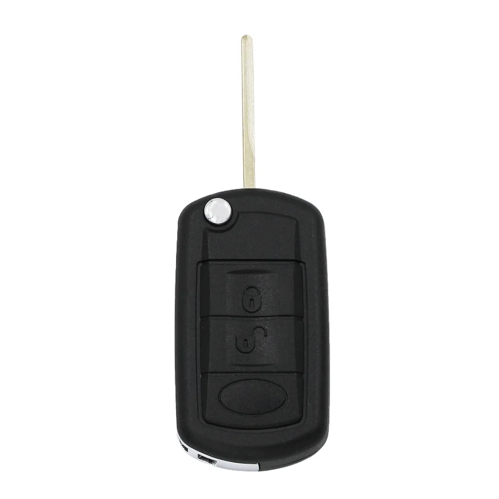 Car Key Shell 3 Button Flip Remote Key Housing For Land Rover Range Rover Sport LR3 Discovery 3 Ecusells