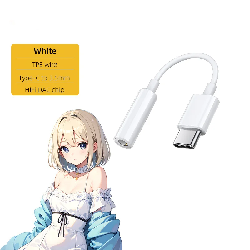 USB Type C to 3.5mm Audio Jack Headphone Adapter