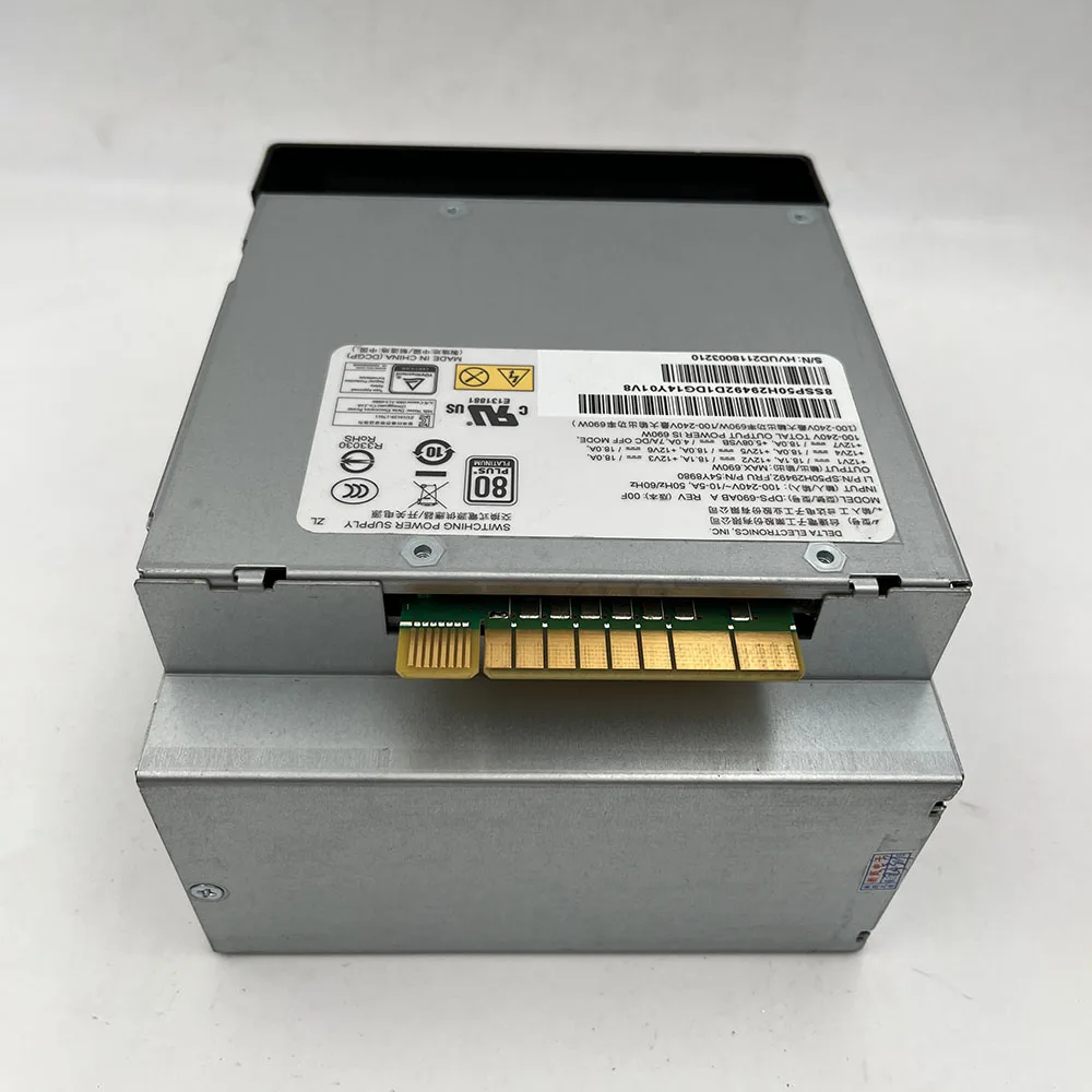 For LENOVO P720 P520 690W Server Workstation Power Supply DPS-690AB A 54Y8980 1 For LENOVO P720 P520 690W Server Workstation Power Supply DPS 690AB A 54Y8980