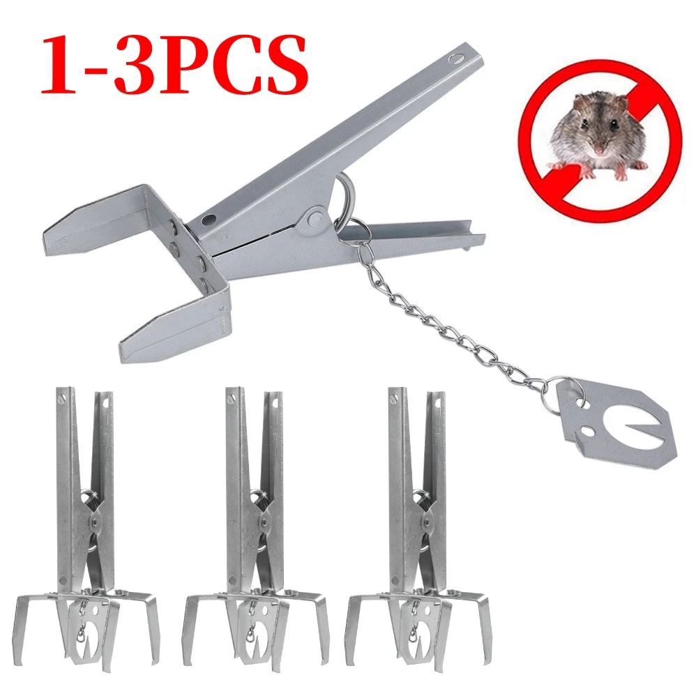Mole Eliminator Trap Alvanized Steel Pest Mole Trap Outdoor Mole Scissor Clip