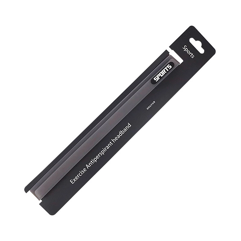Sport-Silikon-Stirnband Lauf-Workout-Fitness-Stirnbänder Modisches Buchstaben-Haarband für Männer und Frauen Verstellbare Elastische Haarbänder – Detail 6