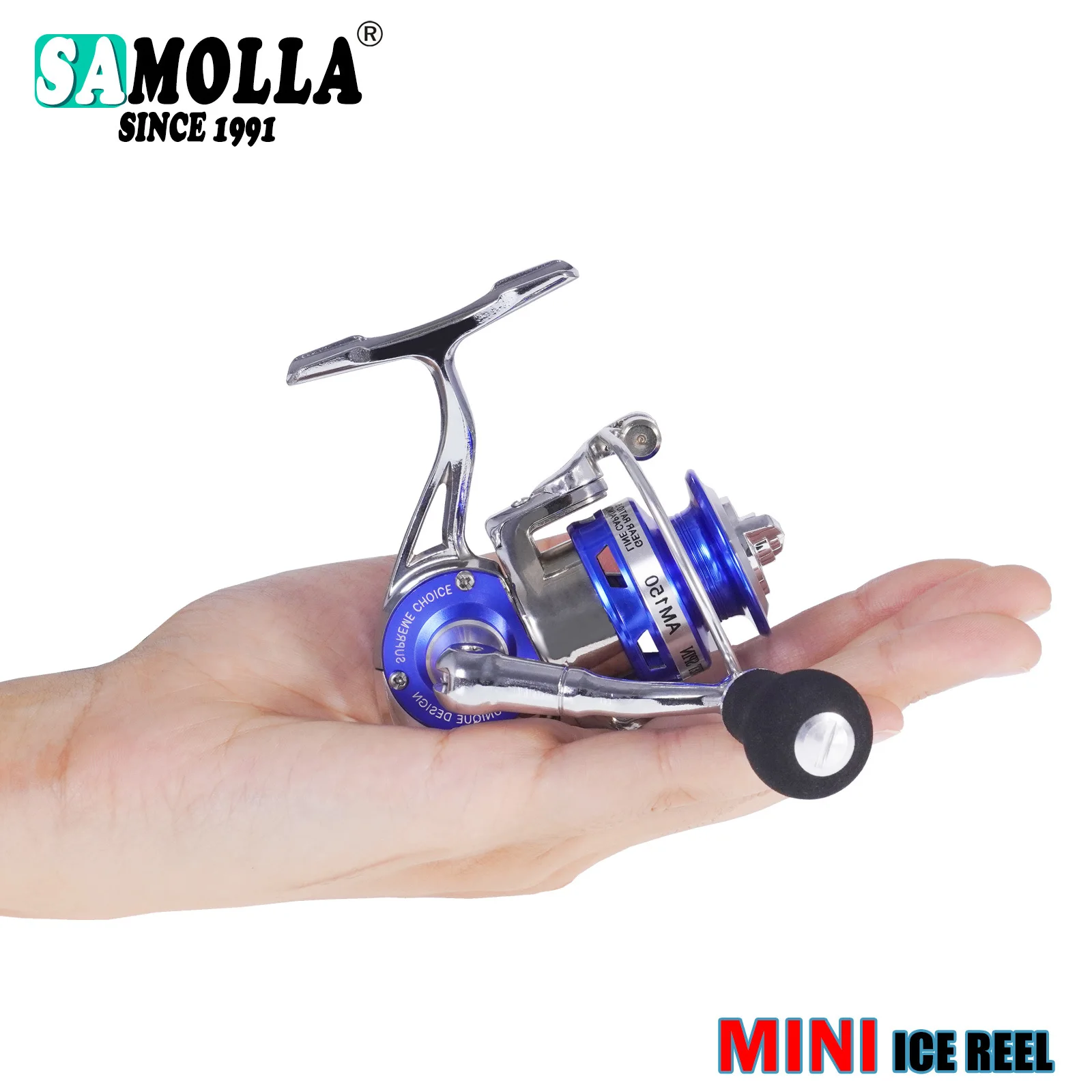 New All Metal Ice Fishing Reel Winter Mini Spinning Reels Small Carp Raft  Fishing Wheel for Fish Accessories Saltwater Gear