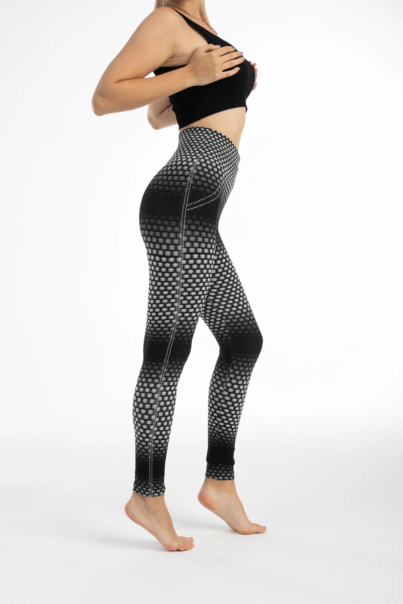 Fashion Gradient Leggings Women's High Stretch Leggings Slim Fit Hip Lift Spanx Leggings Lady Sexy Yoga Pants 13 S8a1d22a7f3e742208a3b05965d2b41ee9