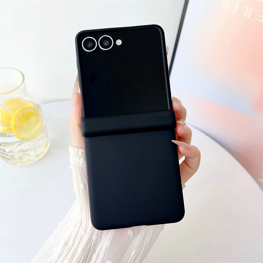 Ultra Thin Liquid Silicone Case with Hinge Stand - Shockproof Cover