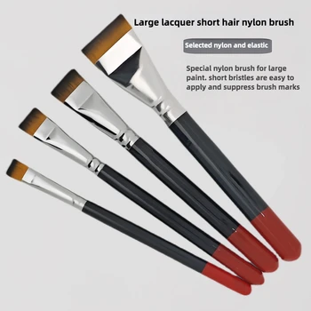 Short haired nylon hair brush 1