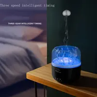 Humidificador Rotating Jellyfish Colored Ambient Light Aromatherapy Machine Household Desktop Fresh Air Humidifier 1