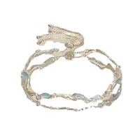 Steel Fun New Women Bracelet Shiny Pink Zircon Butterfly Cherry Blossom Hand Chain for Girls Friendship Gift Y2k Accessories - Image 5