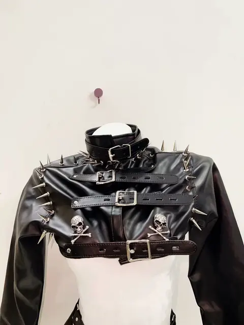 Spikey Jacket and Skirt Skull Set 6
