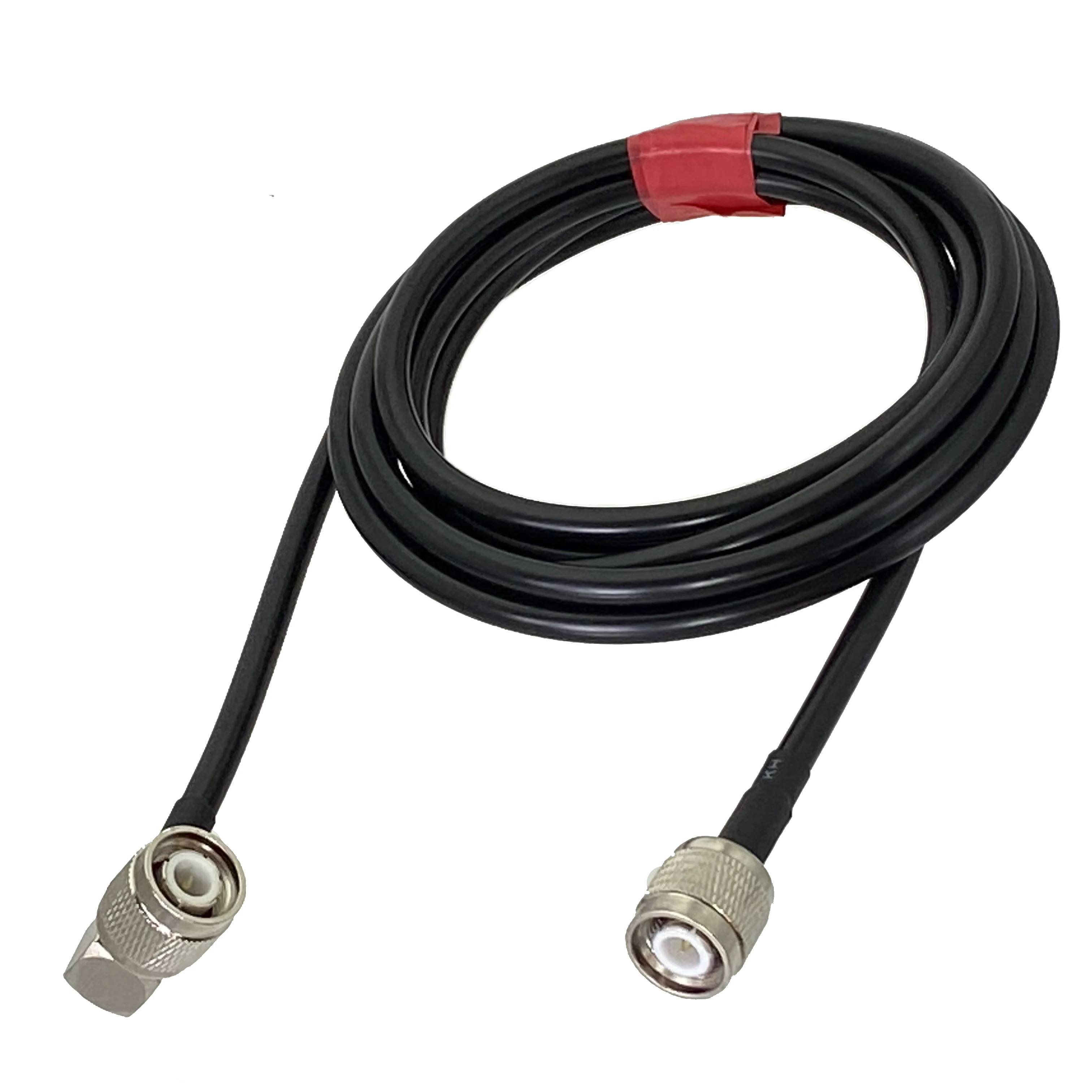 RG58 TNC Male Plug to TNC Male Plug Right angle Connector RF Jumper pigtail Cable 6inch~20M cable connector coaxial connector rf connector coaxial cable connector rf connector adapter rf connector cable jumper cable