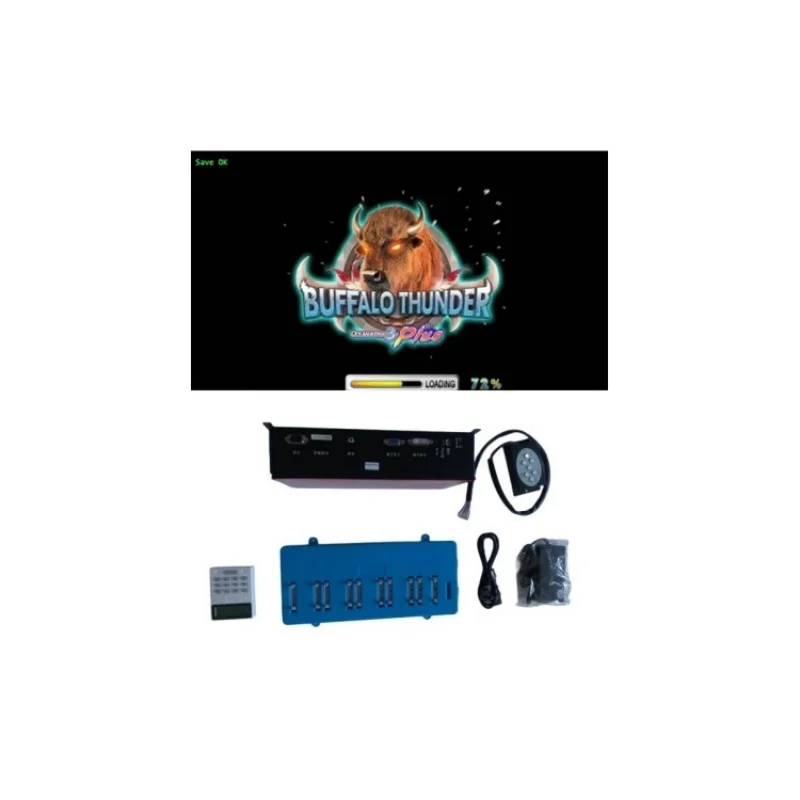 Ocean King 3 Plus Buffalo Thunder Profitable Skilled Coin Operated Arcade Gameboard Multiple Octopus Hunter Fishing Board Kit