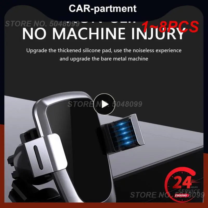 

1 ~ 8 шт. гравитационное автомобильное крепление для фотодержателя автомобильная подставка для вентиляционного отверстия сотовый телефон GPS поддержка для