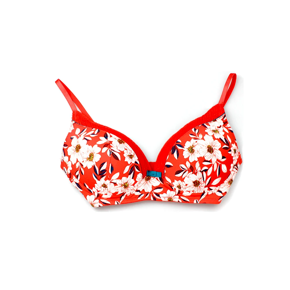 Comfortable Gather Bra Without Steel Ring Women Underwear Female Seamless Party Wedding Bras Sexy Lingerie 384042 A-B-C