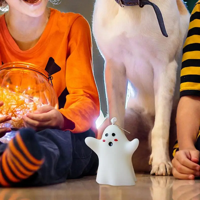 Halloween Ghost Candles Aromatherapy Candles Decoration Horror Home Decor for Home Holiday Party Tabletop Decoration - Image 4
