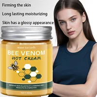 Crème chaude venin abeille 3pcs 100g raffermit en 2 minutes Rétinol Collagène Acide Hyaluronique Vitamine C anti rides peau ferme pas cher 4
