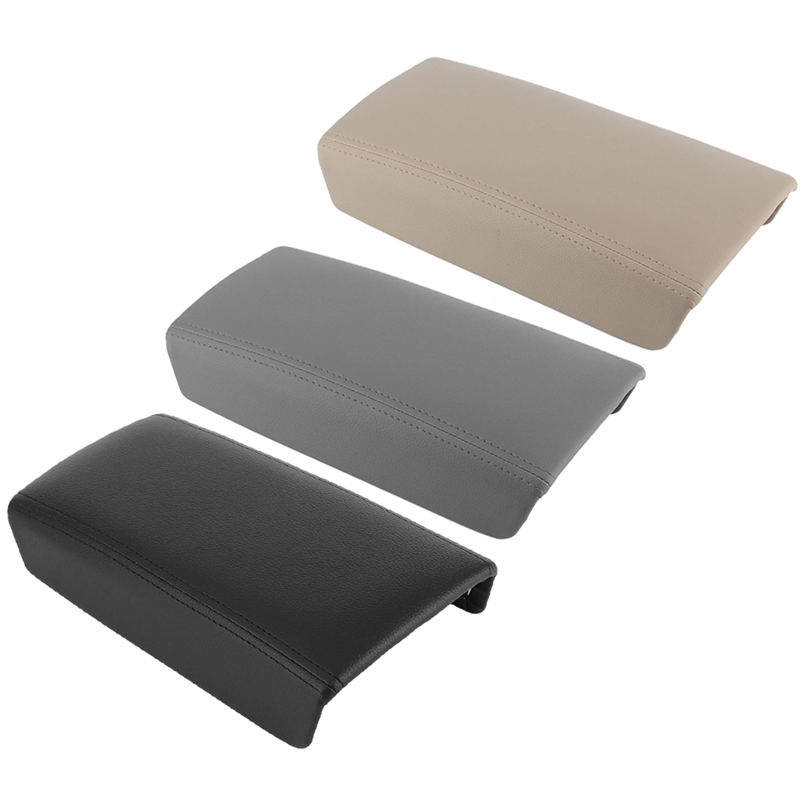 Premium Leather Center Console Armrest Lid - Central Box Cover