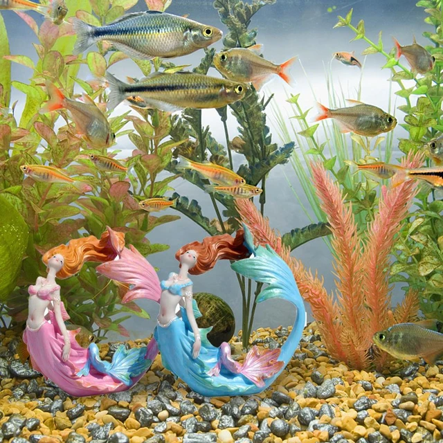 Little Mermaid Fish Tank Decorations informacionpublica.svet.gob.gt
