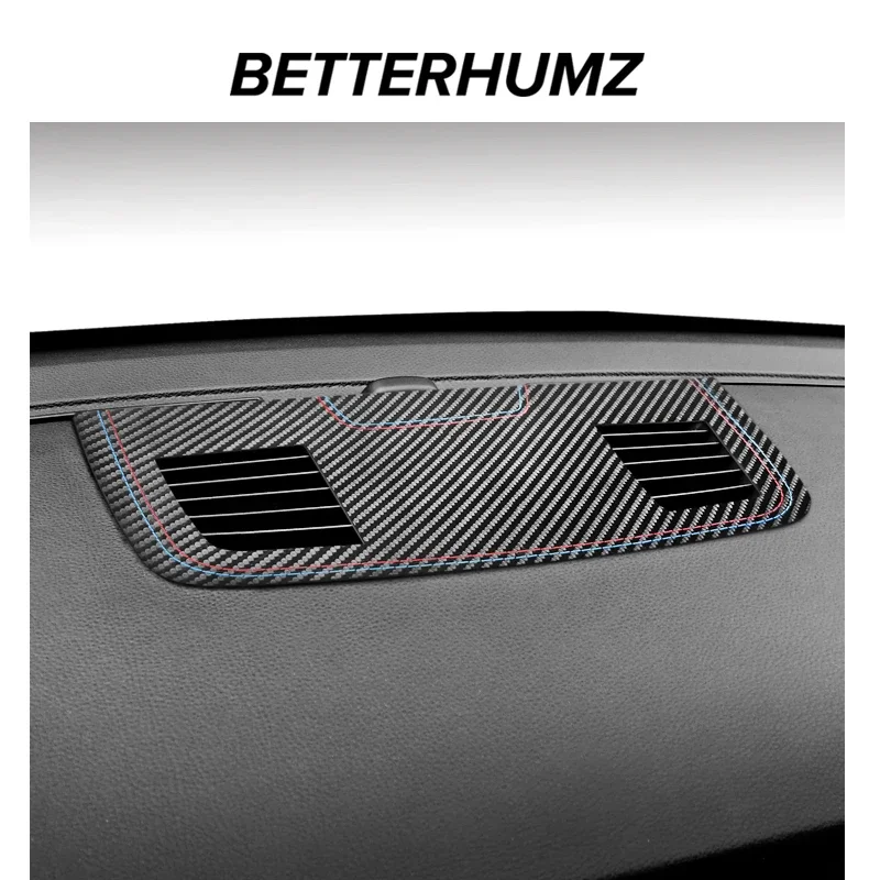 Center Console Air Vent Outlet Panel Trim M Performance Stickers Car Interior Accessories For BMW E90 E93 car interior trim