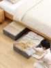 Collapsible bed bottom storage bag Clothing organizer Clothing closet sofa organizer bag Family storage bag top transparent 3