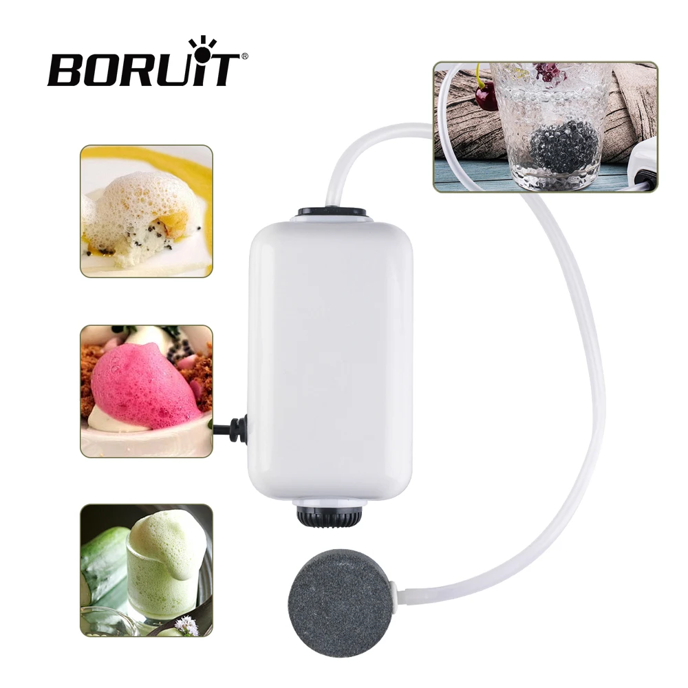 Food Foam Generator Chef Cooking Tool Cuisine Foam Machine for Drinks BBQ Cocktail Drinks Bubble Machine Portable kitchen utensils