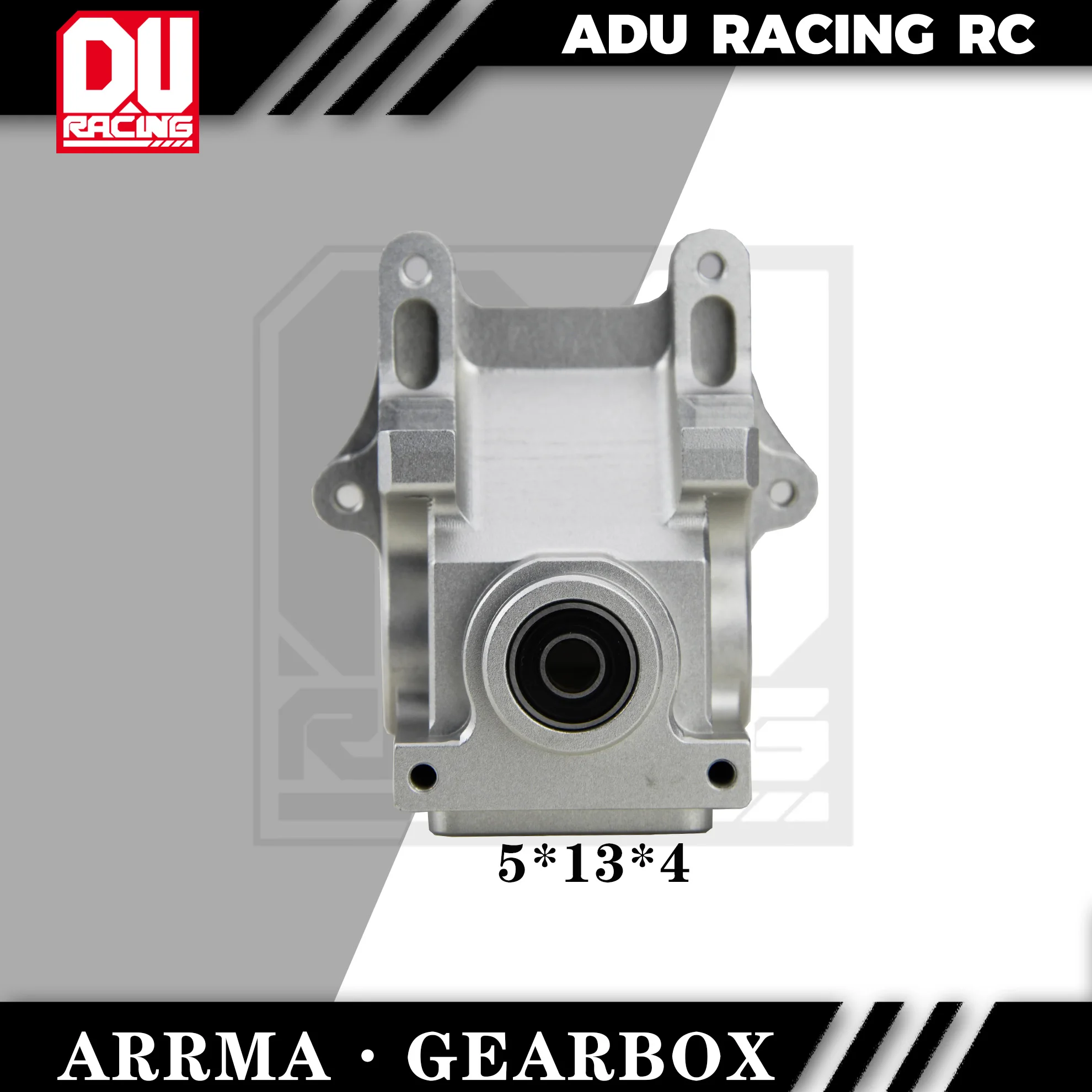 ADU Racing GEARBOX CASE SET CNC 7075 T6 ALUMINUM For ARRMA 1/8 AND 1/7 6S rc car parts