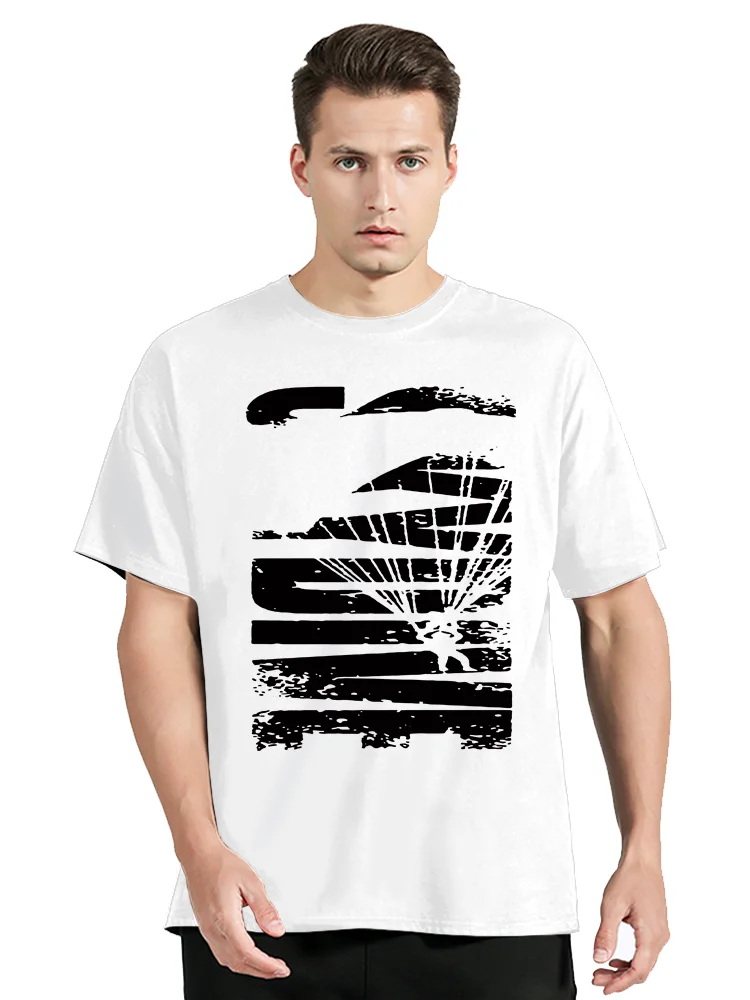 Neuheit genial Fallschirm springen Fallschirm springen Vintage T-Shirt Unisex Tops T-Shirts neue Sommer lässig Baumwolle T-Shirt O-Neck Mode T-Shirt – Detail 7